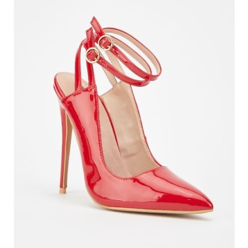 Ladies High Heels Stiletto Shoe - Red