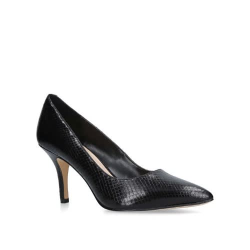 Ladies Court Shoe - Black